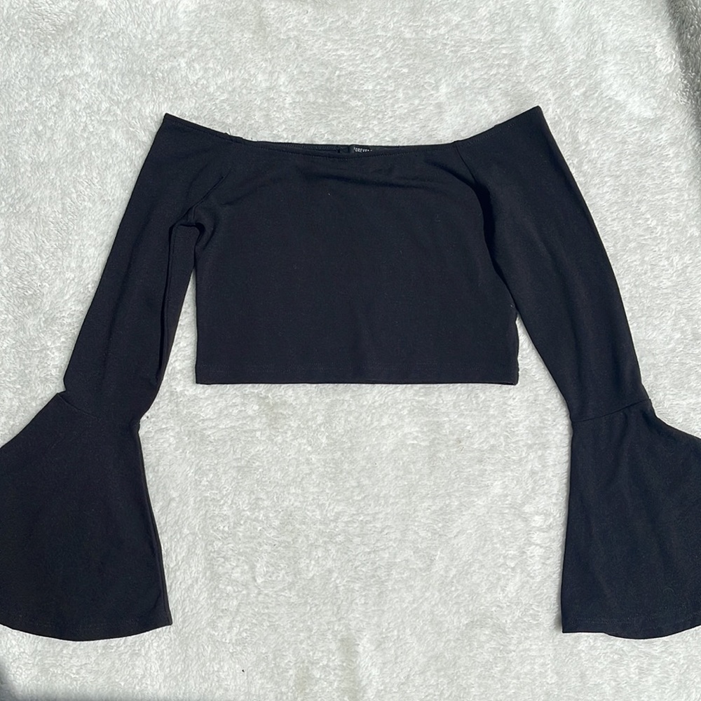 Forever 21 Off the shoulder Crop Top